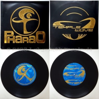 Pharao - Temple Of Love • 12" Vinyl Maxi • MINT - Labyrinth Music