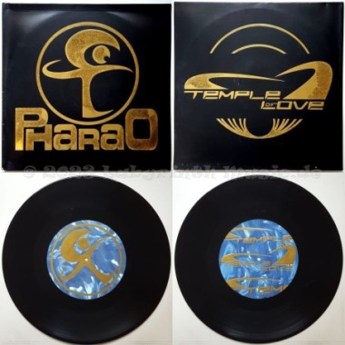 Pharao - Temple Of Love • 12" Vinyl Maxi • MINT - Labyrinth Music