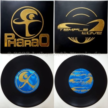 Pharao - Temple Of Love • 12" Vinyl Maxi • MINT - Labyrinth Music