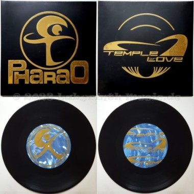 Pharao - Temple Of Love • 12" Vinyl Maxi • MINT - Labyrinth Music