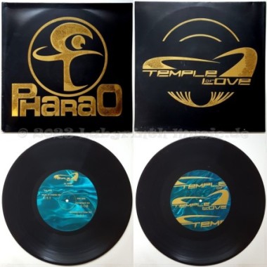 Pharao - Temple Of Love • 12" Vinyl Maxi • MINT - Labyrinth Music