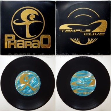 Pharao - Temple Of Love • 12" Vinyl Maxi • MINT - Labyrinth Music