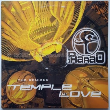 Pharao - Temple Of Love • The Remixes • 12" Vinyl Maxi • MINT - Labyrinth Music