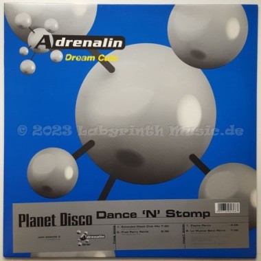 Planet Disco - Dance 'n' Stomp • 12" Vinyl Maxi • MINT - Labyrinth Music
