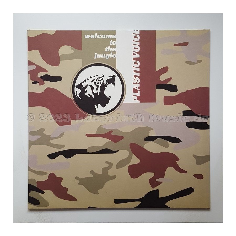 Plastic Voice - Welcome To The Jungle • 10" Vinyl • MINT - Labyrinth Music