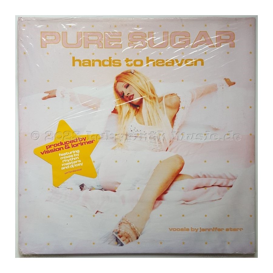Pure Sugar - Hands To Heaven • 12" Vinyl Maxi • MINT - Labyrinth Music