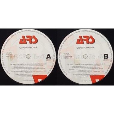 Quadrophonia - The Wave Of The Future • Remix • 12" Vinyl Maxi • MINT - Labyrinth Music