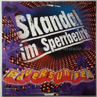 Ravers United - Skandal Im Sperrbezirk • 12" Vinyl Maxi • MINT - Labyrinth Music