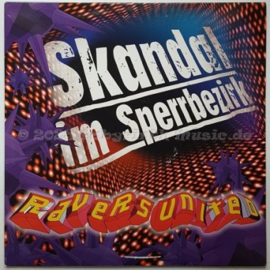 Ravers United - Skandal Im Sperrbezirk • 12" Vinyl Maxi • MINT - Labyrinth Music