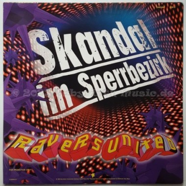 Ravers United - Skandal Im Sperrbezirk • 12" Vinyl Maxi • MINT - Labyrinth Music