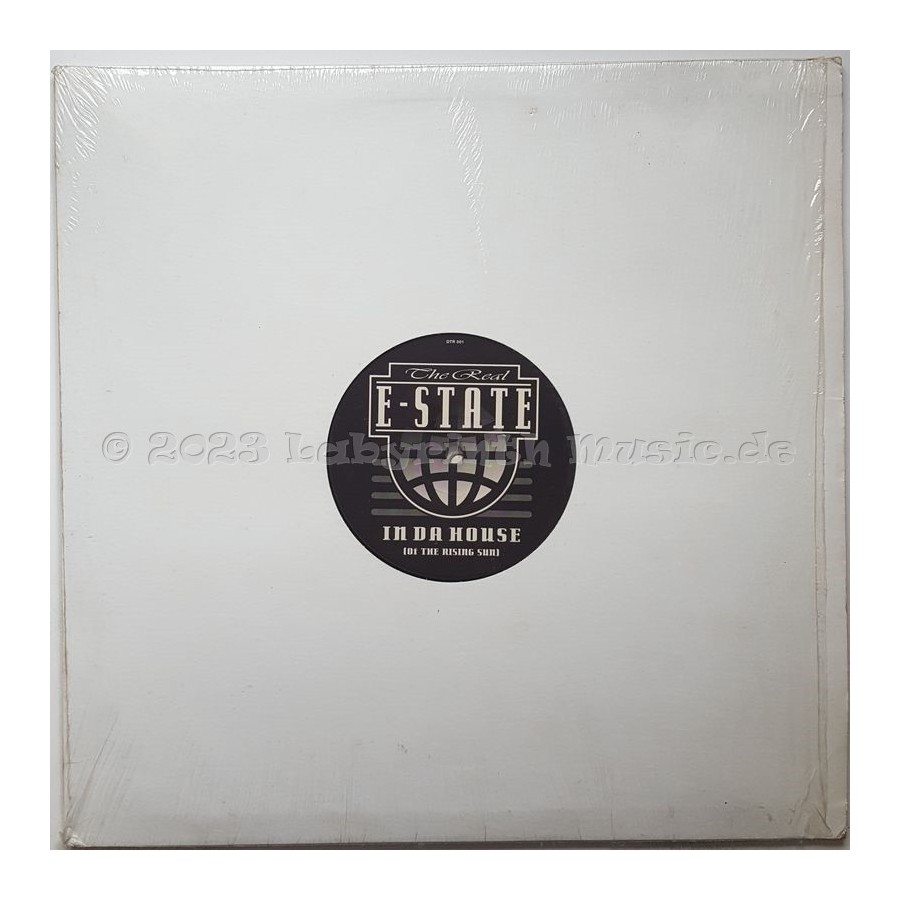 The Real E-State - In Da House (Of The Rising Sun) • 12" Vinyl Maxi • MINT - Labyrinth Music