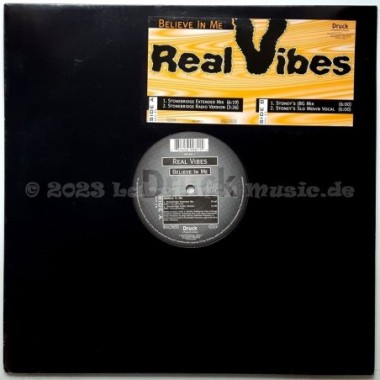 Real Vibes - Believe In Me • 12" Vinyl Maxi • MINT - Labyrinth Music
