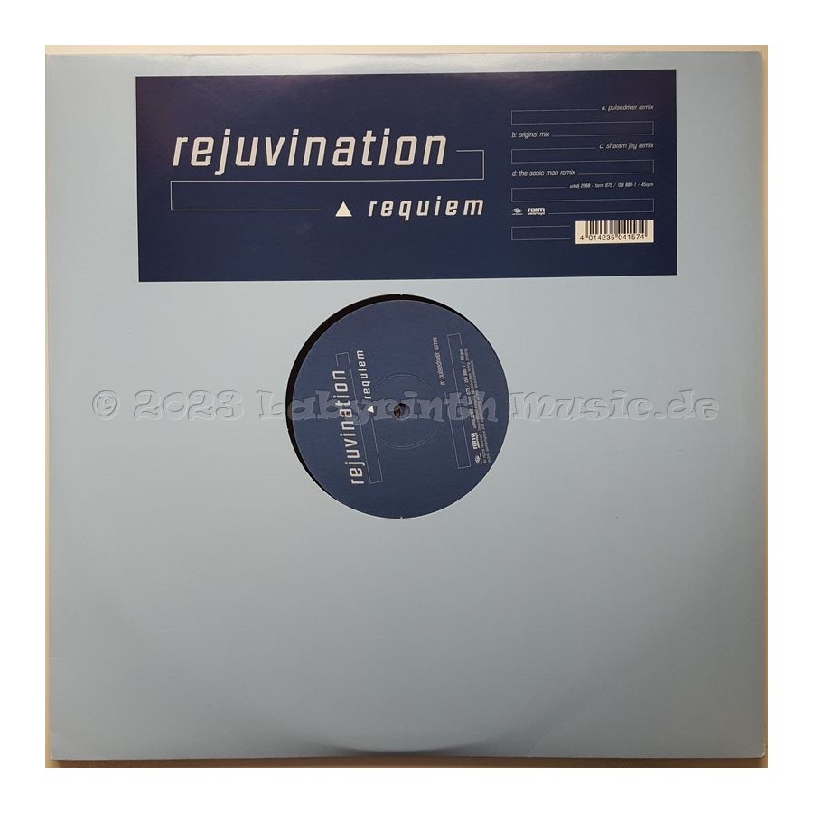 Rejuvination - Requiem • 12" Vinyl Maxi • MINT - Labyrinth Music