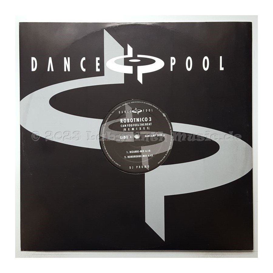 Robotnico 3 - Can You Feel The Beat • Remixes • 12" Vinyl Maxi • MINT - Labyrinth Music