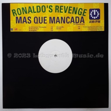 Ronaldo's Revenge - Mas Que Mancada • 12" Vinyl Maxi - Labyrinth Music