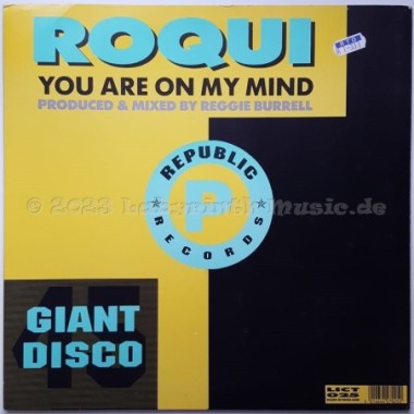 Roqui - You Are On My Mind • 12" Vinyl Maxi • MINT - Labyrinth Music