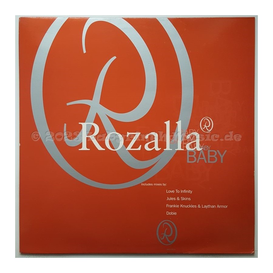 Rozalla - Baby • 12" Vinyl Maxi • MINT - Labyrinth Music
