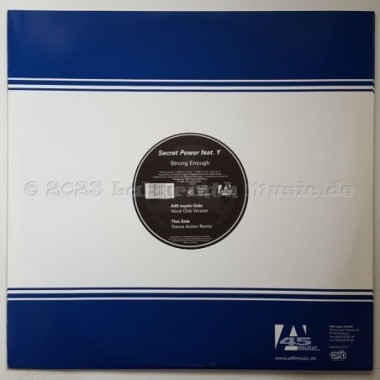 Secret Power Feat. Y - Strong Enough • 12" Vinyl Maxi • MINT - Labyrinth Music