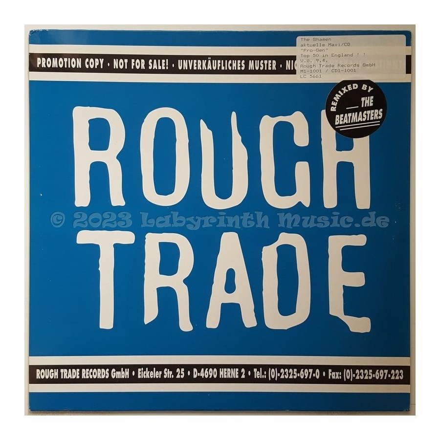 The Shamen - Pro-Gen • 12" Vinyl Maxi • MINT - Labyrinth Music