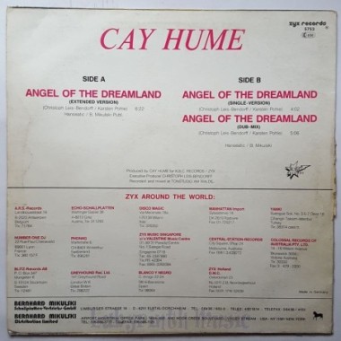 Cay Hume - Angel Of The Dreamland • 12" Vinyl Maxi - Labyrinth Music