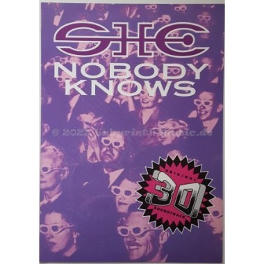 SHE - Nobody Knows • 12" Vinyl Maxi • MINT - Labyrinth Music