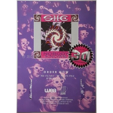 SHE - Nobody Knows • 12" Vinyl Maxi • MINT - Labyrinth Music