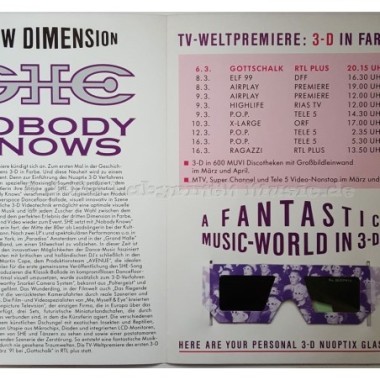 SHE - Nobody Knows • 12" Vinyl Maxi • MINT - Labyrinth Music