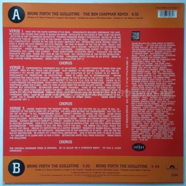 Silver Bullet - Bring Forth The Guillotine • 12" Vinyl Maxi • MINT - Labyrinth Music