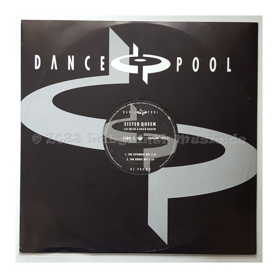 Sister Queen - Let Me Be A Drag Queen • 12" Vinyl Maxi • MINT - Labyrinth Music