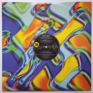 Sonic Boom Feat. Kurtis Blow - I Want Some Holiday • 12" Vinyl Maxi - Labyrinth Music