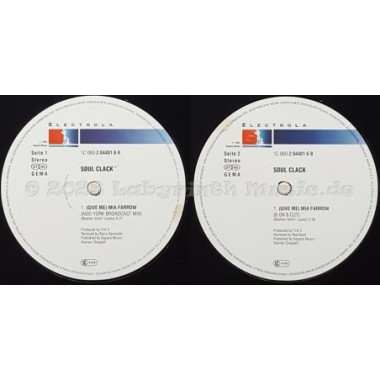 Soul Clack - Give Me Mia Farrow • 12" Vinyl Maxi • MINT - Labyrinth Music