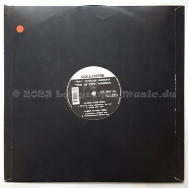 Souldiers Feat. Charles Simmons - This Is Not America • 12" Vinyl Maxi • MINT - Labyrinth Music