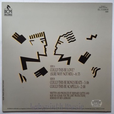 Ceejay - Could This Be Love? • 12" Vinyl Maxi • NM - Labyrinth Music