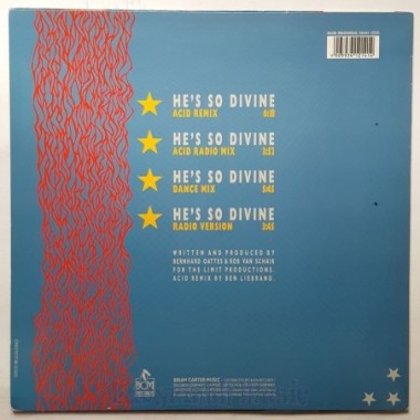 Ceejay - He's So Divine • 12" Vinyl Maxi • EX - Labyrinth Music