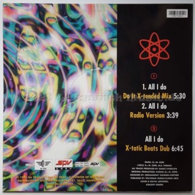 Splash - All I Do • 12" Vinyl Maxi • MINT - Labyrinth Music