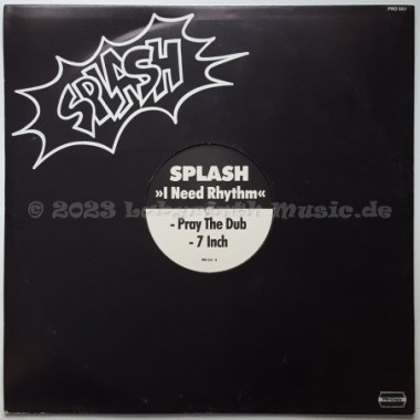 Splash - I Need Rhythm • 12" Vinyl Maxi • EX - Labyrinth Music