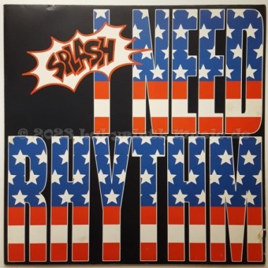 Splash - I Need Rhythm • 12" Vinyl Maxi • MINT - Labyrinth Music