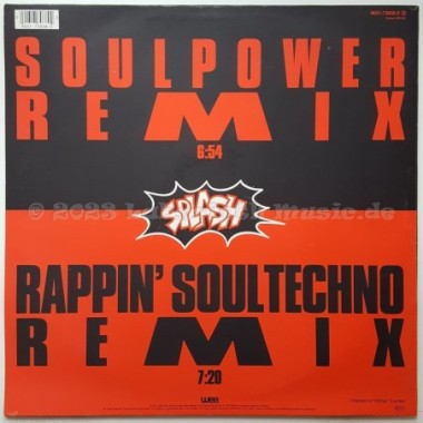 Splash - I Need Rhythm • The Session Remixes • 12" Vinyl Maxi • MINT - Labyrinth Music