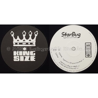Starbug - Hypnosis • 12" Vinyl Maxi • MINT - Labyrinth Music