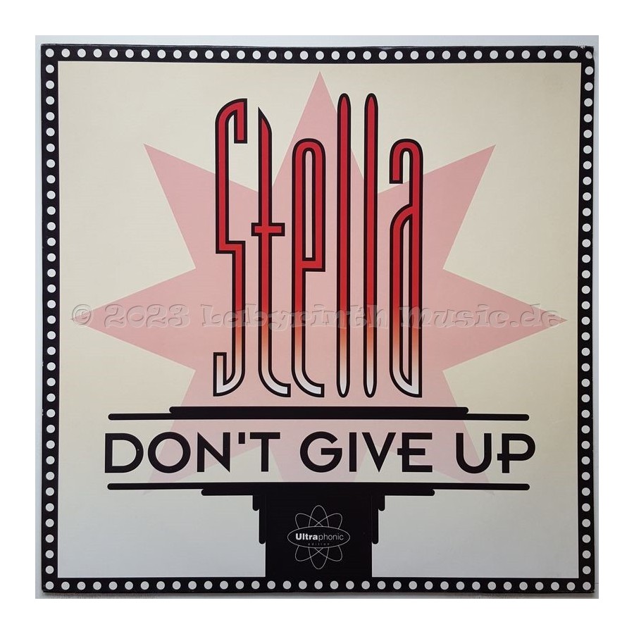 Stella - Don't Give Up • 12" Vinyl Maxi • MINT - Labyrinth Music