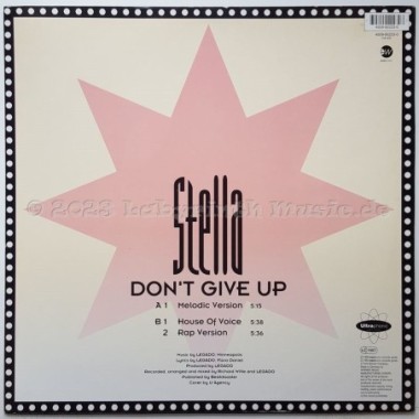 Stella - Don't Give Up • 12" Vinyl Maxi • MINT - Labyrinth Music