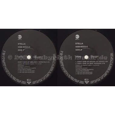 Stella - Don't Give Up • 12" Vinyl Maxi • MINT - Labyrinth Music