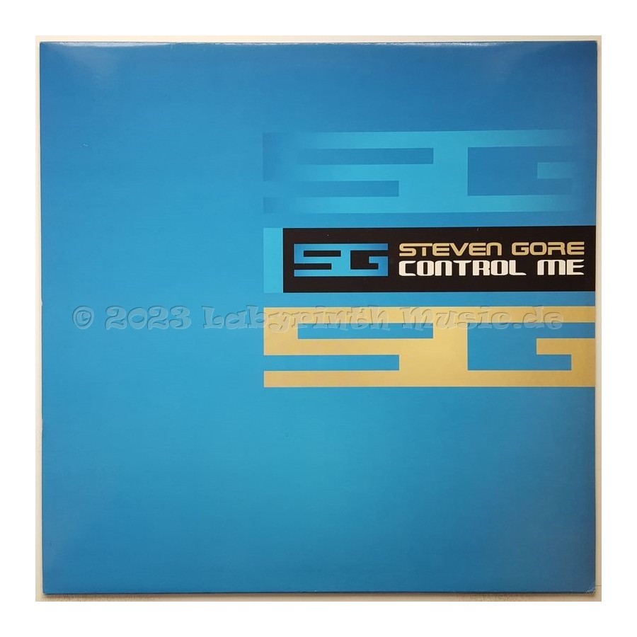 Steven Gore - Control Me • 12" Vinyl Maxi • MINT - Labyrinth Music