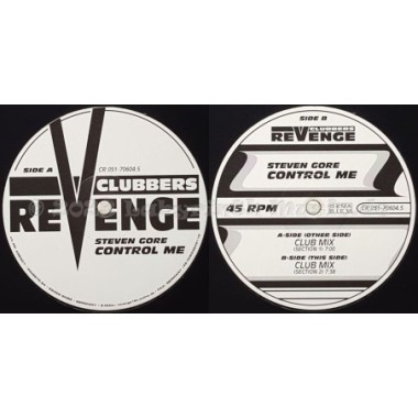 Steven Gore - Control Me • 12" Vinyl Maxi • MINT - Labyrinth Music