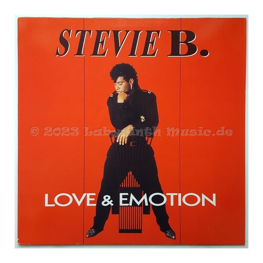 Stevie B. - Love & Emotion • 12" Vinyl Maxi • MINT - Labyrinth Music
