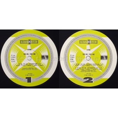 Sync - See Me Feel Me • 12" Vinyl Maxi • MINT - Labyrinth Music