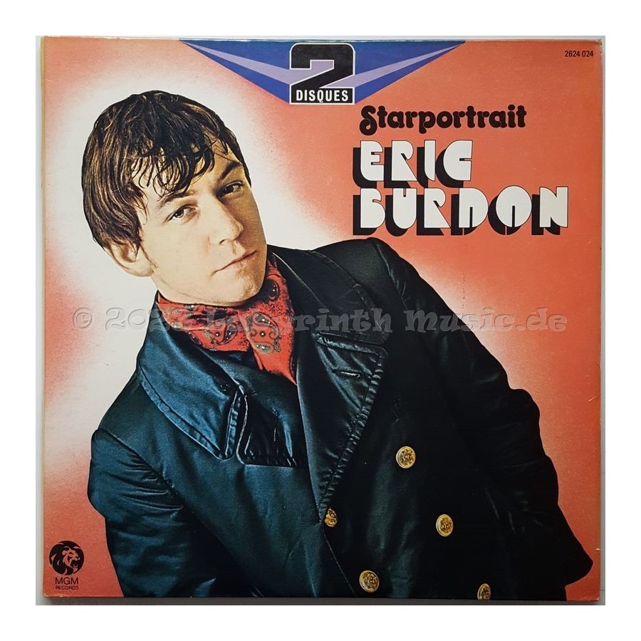 Eric Burdon - Starportrait • 12" Vinyl LP • EX - Labyrinth Music