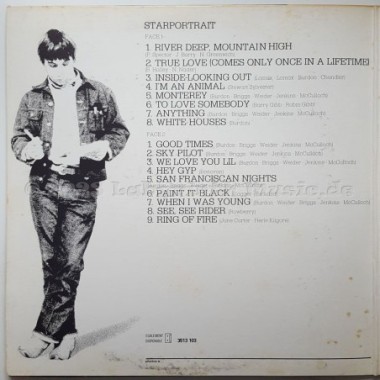 Eric Burdon - Starportrait • 12" Vinyl LP • EX - Labyrinth Music