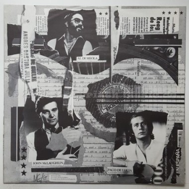 John Mclaughlin • Al Di Meola • Paco De Lucia - Passion Grace & Fire • 12" Vinyl LP • NM - Labyrinth Music
