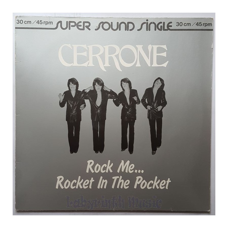 Cerrone - Rock Me • 12" Vinyl Maxi • EX - Labyrinth Music